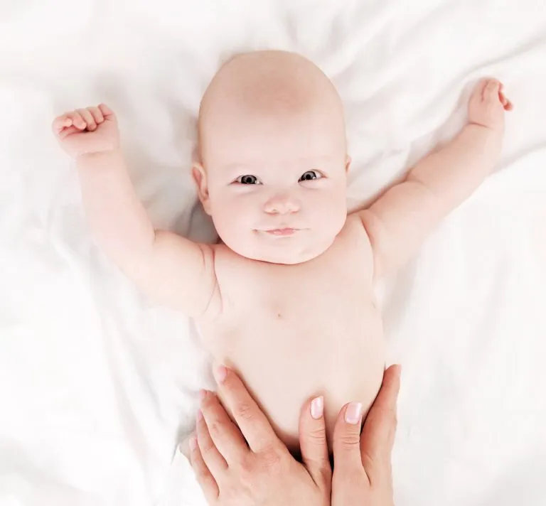 Effect of childbirth on the development of the gut microbiota of the newborn baby